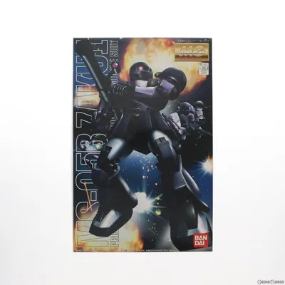 『中古即納』{PTM} MG 1/100 MS-05B ジオン公国軍量産型モビルスーツ チームカラーバリエーション ザクI 黒い三連星 ガンダム プラモデル バンダイ(20170224)