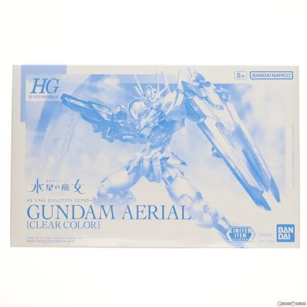 『中古即納』{PTM} ガンダムベース限定 HG 1/144 XVX-016 ガンダムエアリアル(クリアカラー) 機動戦士ガンダム プラモデル バンダイスピリッツ(20230722)