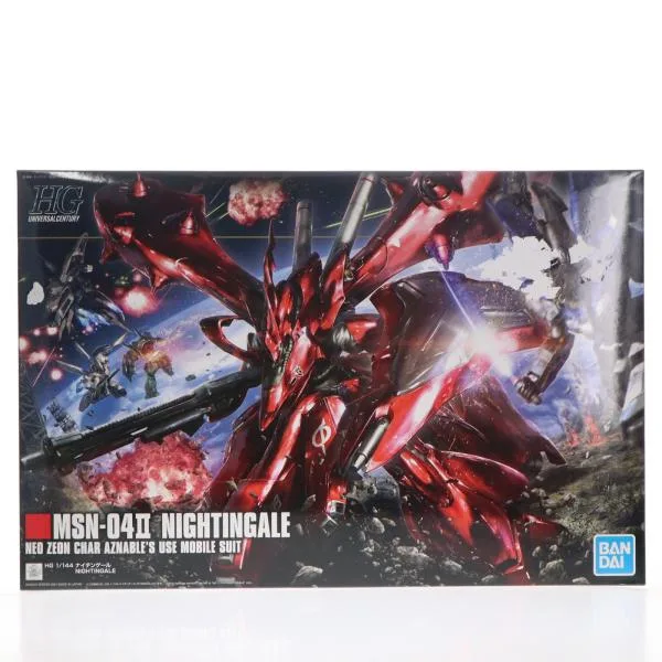 『中古即納』{PTM} (再販) HGUC 1/144 ナイチンゲール ガンダム 逆襲のシャア ベルトーチカ・チルドレン プラモデル バンダイスピリッツ(20240424)