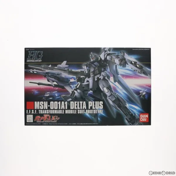 『中古即納』{PTM} HGUC 1/144 デルタプラス 機動戦士ガンダムUC(ユニコーン) プラモデル(0164265) バンダイ(20190730)