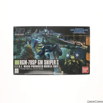 『中古即納』{PTM} HGUC 1/144 ジム・スナイパーII 機動戦士ガンダム0080 ポケットの中の戦争 プラモデル バンダイ(20170722)