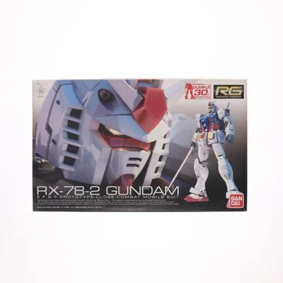 『中古即納』{PTM} (「ガンプラ30th」ロゴ有り) RG 1/144 RX-78-2 ガンダム 機動戦士ガンダム プラモデル バンダイ(20100724)