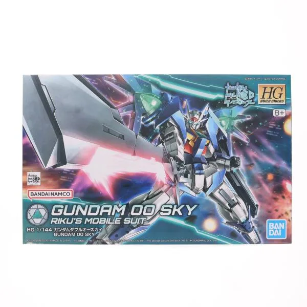 『中古即納』{PTM} (再販) HGBD 1/144 ガンダムダブルオースカイ ガンダムビルドダイバーズ プラモデル(5059567) バンダイスピリッツ(20260801)