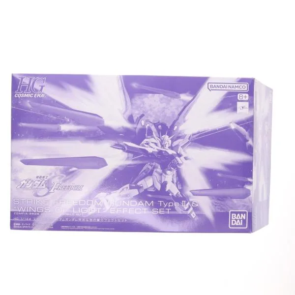 『中古即納』{PTM} プレミアムバンダイ限定 HG 1/144 ストライクフリーダムガンダム弐式&光の翼エフェクトセット プラモデル バンダイスピリッツ(20260319)
