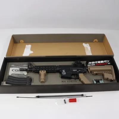 『中古即納』{MIL} 東京マルイ 次世代電動ガン CQB-R フラット・ダークアース (カスタム品) (18歳以上専用)(20120531)