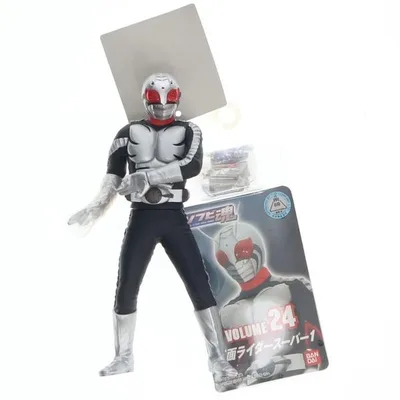 『中古即納』{SFT} ソフビ魂 Vol.24 仮面ライダースーパー1 完成品 ソフビフィギュア バンダイ(20060331)