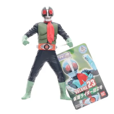『中古即納』{SFT} ソフビ魂 Vol.23 仮面ライダー旧2号 完成品 ソフビフィギュア バンダイ(20060301)