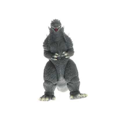 『中古即納』{SFT} ムービーモンスターシリーズ ゴジラ2003 ゴジラ×メカゴジラ 完成品 ソフビフィギュア バンダイ(20021120)