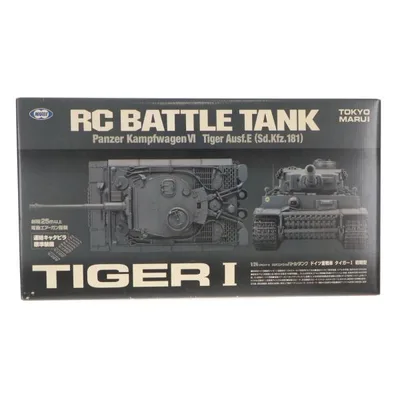 『中古即納』{RC} RCバトルタンクシリーズ 1/24 ドイツ重戦車 タイガーI 初期型 27.095MHz仕様(バンド3) ラジコン(BT-5) 東京マルイ(20041231)