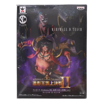 『中古即納』{FIG} マーシャル・D・ティーチ(黒ひげ) ワンピース SCultures BIG 造形王頂上決戦2 vol.4 ONE PIECE フィギュア プライズ バンプレスト(20131110)