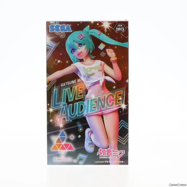 『中古即納』{FIG} Luminasta 初音ミク ライブ応援 キャラクター・ボーカル・シリーズ 初音ミク フィギュア プライズ(1101384)(20230630)