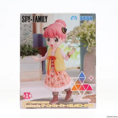 『中古即納』{FIG} アーニャ・フォージャー SPY×FAMILY(スパイファミリー) Luminasta おしゃれコーデVol.3 フィギュア プライズ セガ(20240220)