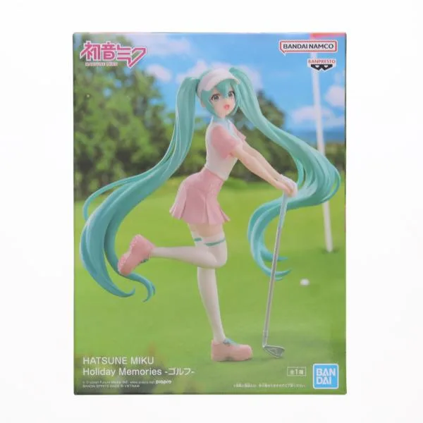 『中古即納』{FIG} 初音ミク HATSUNE MIKU Holiday Memories -ゴルフ- フィギュア プライズ(2715773) バンプレスト(20240831)