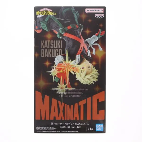『中古即納』{FIG} 爆豪勝己(ばくごうかつき) 僕のヒーローアカデミア MAXIMATIC KATSUKI BAKUGO フィギュア プライズ(2750952) バンプレスト(20250710)