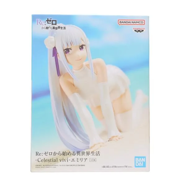 "Used Immediate Delivery" {FIG} Emilia Re:ZERO -Starting Life in Another World -Celestial vivi-Emilia Figure Prize (2672690) (20230831)