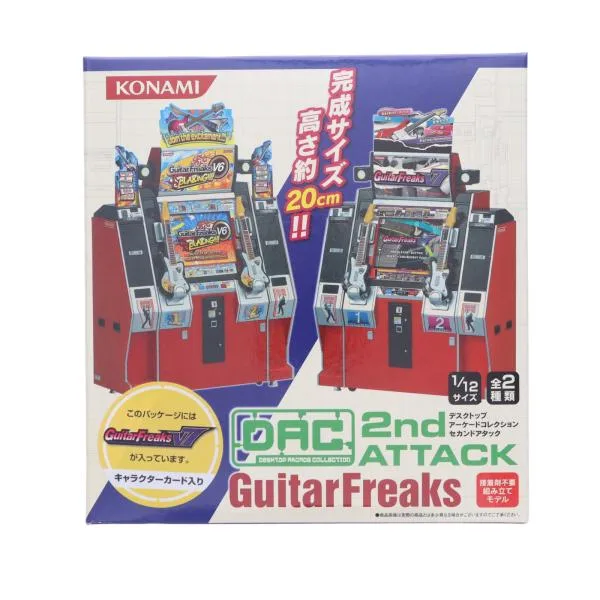 『中古即納』{FIG} カード付 デスクトップアーケードコレクション 2nd ATTACK GuitarFreaks(ギターフリークス) V7 1/12 フィギュア プライズ コナミ(20120228)