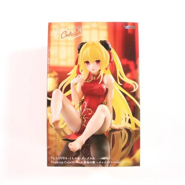 『中古即納』{FIG} 金色の闇 To LOVEる-とらぶる-ダークネス Desktop Cute フィギュア チャイナドレスver. プライズ(451877500) タイトー(20250530)