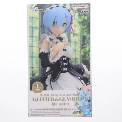 "ใช้แล้วจัดส่งทันที" {FIG} Rem Re:Zero − การเริ่มต้นชีวิตในอีกโลกหนึ่ง GLITTER&GLAMOURS-REM-maid ver. รางวัลฟิกเกอร์ (2751956) Banpresto (20250325)