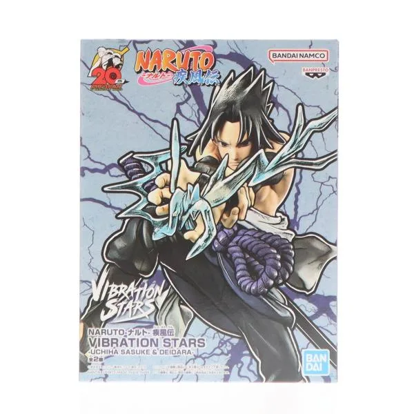 『中古即納』{FIG} うちはサスケ NARUTO-ナルト- 疾風伝 VIBRATION STARS-UCHIHA SASUKE&DEIDARA- フィギュア プライズ(20230820)