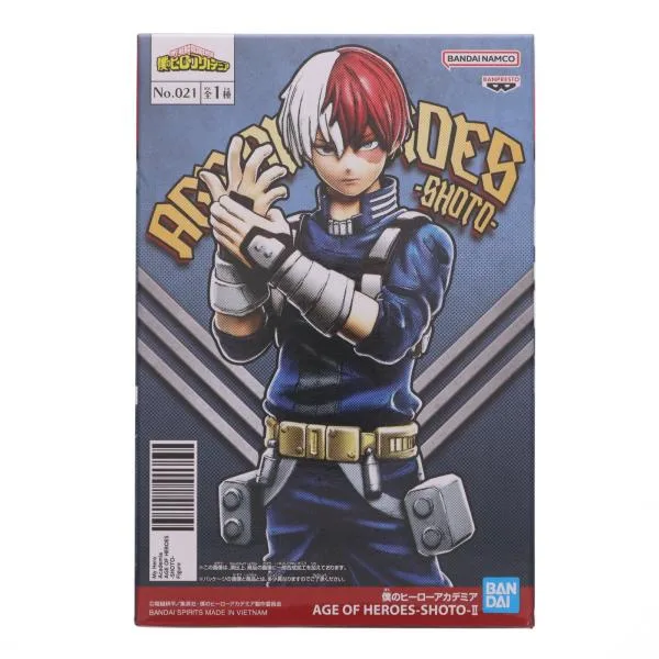『中古即納』{FIG} 轟焦凍(とどろきしょうと) 僕のヒーローアカデミア AGE OF HEROES-SHOTO-II フィギュア プライズ(2650325)(20230731)