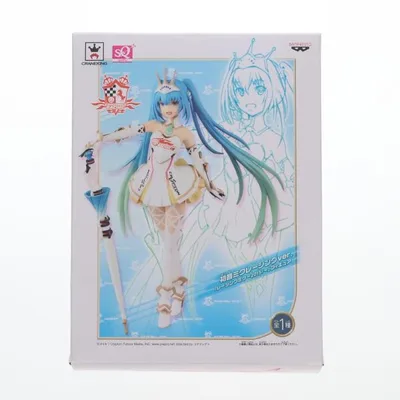 『中古即納』{FIG} 初音ミクレーシングver. レーシングミク〜2015!〜 SQフィギュア 初音ミク GTプロジェクト プライズ(36106) バンプレスト(20160119)