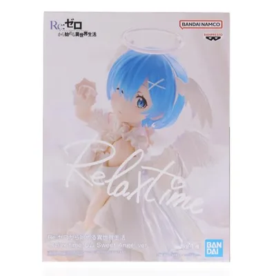 『中古即納』{FIG} レム Re:ゼロから始める異世界生活 -Relax time-レム Sweet Angel ver. フィギュア プライズ(2798284) バンプレスト(20260205)