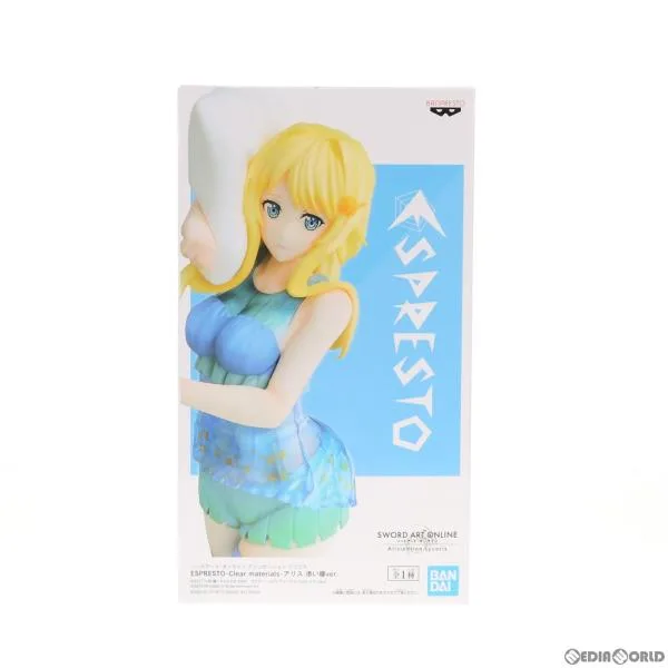 『中古即納』{FIG} アリス ESPRESTO-Clear materials-アリス 添い寝ver. SAOアリシゼーション リコリス フィギュア プライズ バンプレスト(20201031)