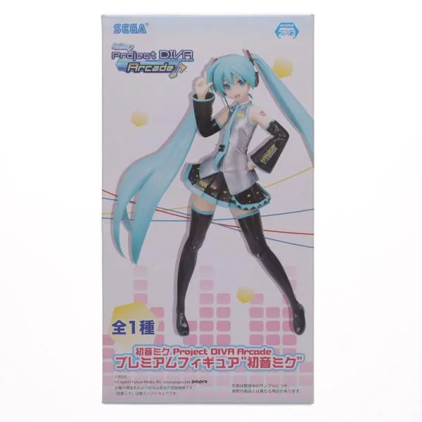 『中古即納』{FIG} 初音ミク 初音ミク Project DIVA Arcade プレミアムフィギュア プライズ(1002640) セガ(20140410)