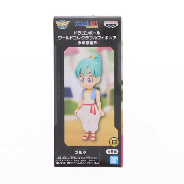 『中古即納』{FIG} ブルマ ドラゴンボール ワールドコレクタブルフィギュア-少年期編5- DRAGON BALL プライズ(2839972) バンプレスト(20260827)