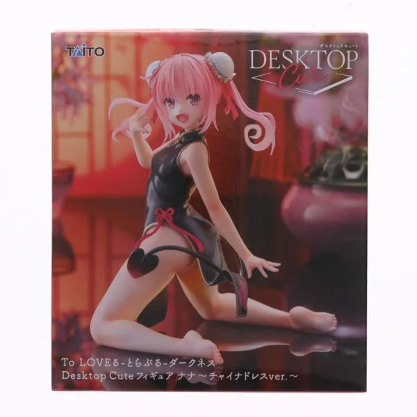 『中古即納』{FIG} ナナ・アスタ・デビルーク To LOVEる ダークネス Desktop Cute フィギュア ナナ〜チャイナドレスver.〜 プライズ タイトー(20260117)