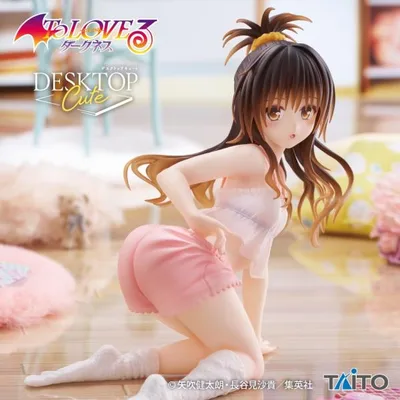 『中古即納』{FIG} 結城美柑 To LOVEる-とらぶる-ダークネス Desktop Cute フィギュア 結城美柑〜ルームウェアver.〜 プライズ(452077900) タイトー(20260828)