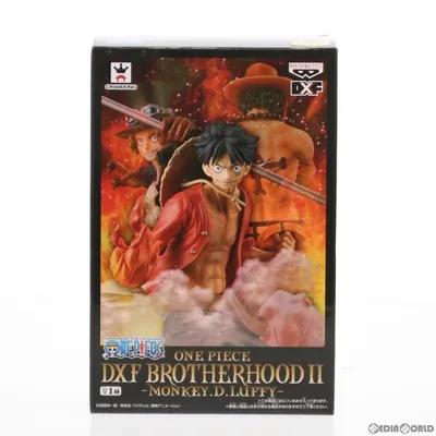 『中古即納』{FIG} モンキー・D・ルフィ ワンピース DXF BROTHERHOODII -MONKEY.D.LUFFY- ONE PIECE フィギュア プライズ(49713) バンプレスト(20150710)