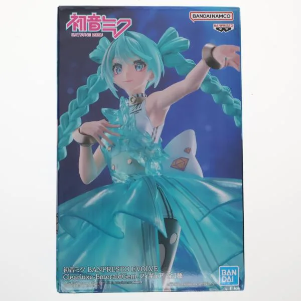『中古即納』{FIG} 初音ミク BANPRESTO EVOLVE Clearluxe-EmeraldGem-フィギュア プライズ(2784575) バンプレスト(20251028)