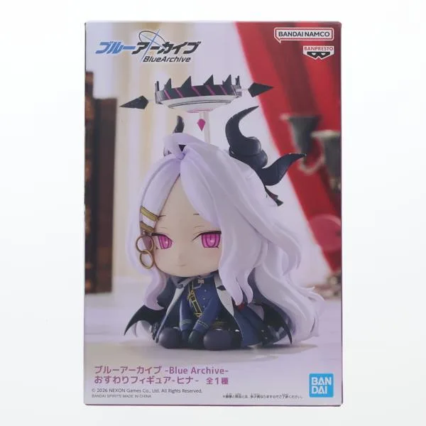 『中古即納』{FIG} 空崎ヒナ(そらさきひな) ブルーアーカイブ おすわりフィギュア-ヒナ- プライズ(2822574) バンプレスト(20260908)