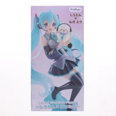『中古即納』{FIG} しろたん×初音ミク Exc∞d Creative Figure-しろたん×初音ミク- プライズ(AMU-PRZ21932) フリュー(20260901)