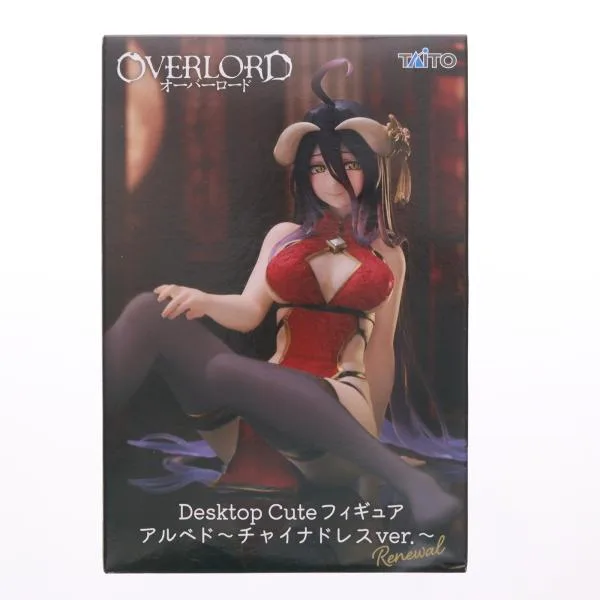 『中古即納』{FIG} アルベド オーバーロード Desktop Cute フィギュア アルベド〜チャイナドレスver.〜Renewal プライズ(451948400) タイトー(20251020)