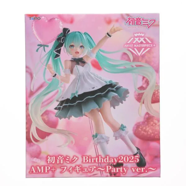 『中古即納』{FIG} 初音ミク キャラクター・ボーカル・シリーズ01 初音ミク Birthday2025 AMP+ フィギュア〜Party ver.〜 プライズ タイトー(20250830)