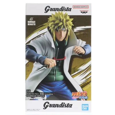『中古即納』{FIG} 波風ミナト(なみかぜみなと) NARUTO-ナルト- 疾風伝 Grandista -NAMIKAZE MINATO- フィギュア プライズ(2720982) バンプレスト(20250821)