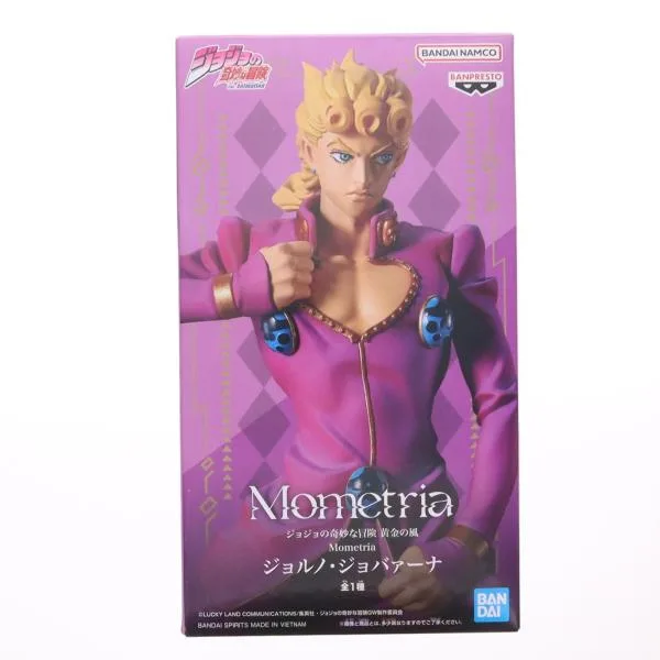『中古即納』{FIG} ジョルノ・ジョバァーナ ジョジョの奇妙な冒険 第五部 黄金の風 Mometria フィギュア プライズ(2778343) バンプレスト(20260929)