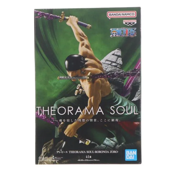 『中古即納』{FIG} ロロノア・ゾロ ワンピース THEORAMA SOUL-RORONOA ZORO- ONE PIECE フィギュア プライズ(2844572) バンプレスト(20260728)