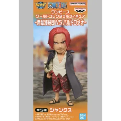 『中古即納』{FIG} シャンクス ワンピース ワールドコレクタブルフィギュア 赤髪海賊団 VS バルトロメオ ONE PIECE プライズ(2832090) バンプレスト(20260729)