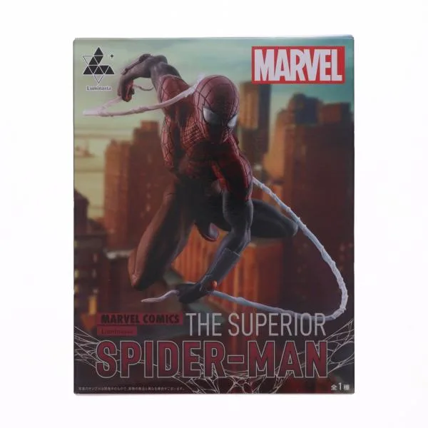 『中古即納』{FIG} スーペリア・スパイダーマン MARVEL COMICS(マーベルコミックス) Luminasta フィギュア プライズ(1106522)(20231231)