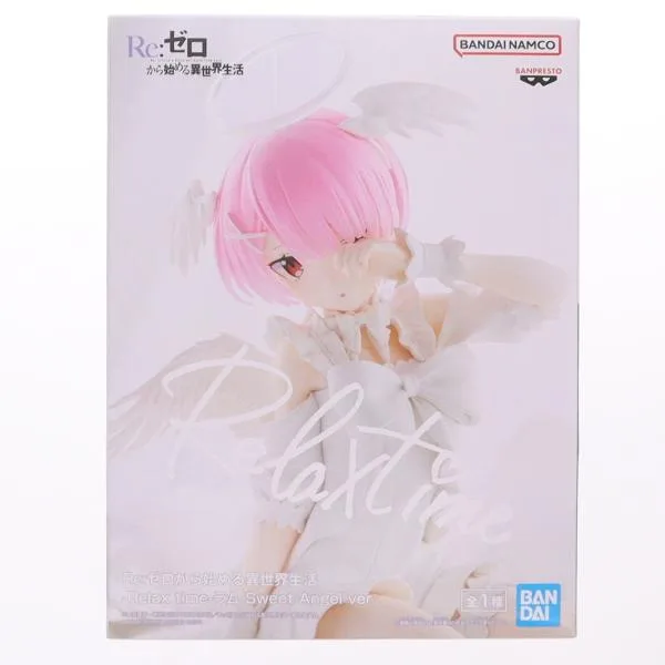 『中古即納』{FIG} ラム Re:ゼロから始める異世界生活 -Relax time-ラム Sweet Angel ver. フィギュア プライズ(2820897) バンプレスト(20260428)