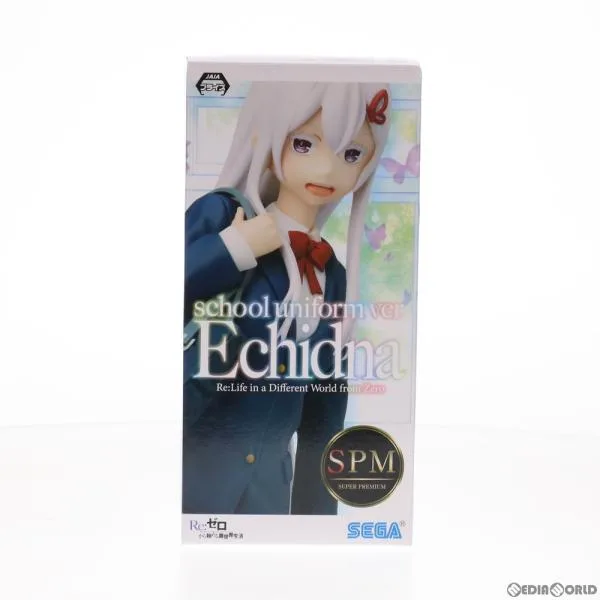 『中古即納』{FIG} エキドナ 制服Ver. Re:ゼロから始める異世界生活 スーパープレミアムフィギュア プライズ(1048315) セガ(20210320)