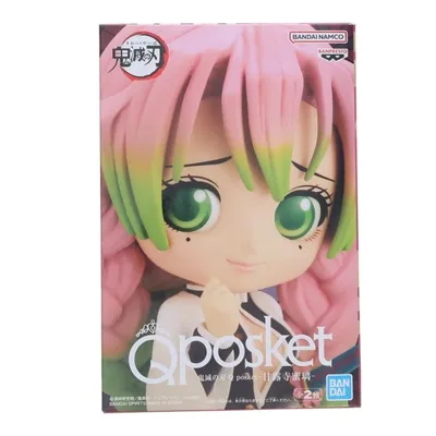 『中古即納』{FIG} 甘露寺蜜璃(かんろじみつり) A(ノーマルカラー) 鬼滅の刃 Q posket-甘露寺蜜璃- フィギュア プライズ(2584944) バンプレスト(20221220)