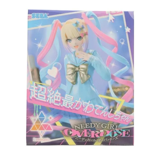 "ใช้แล้วจัดส่งทันที" {FIG} Chouzetsu Kawatenshi-chan NEEDY GIRL OVERDOSE Luminasta รางวัลรูป "Chouzetsu Kawatenshi-chan" (1123954) Sega (20260515)