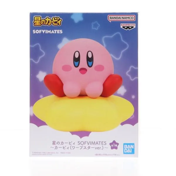 『中古即納』{FIG} カービィ 星のカービィ SOFVIMATES〜カービィ(ワープスターver.)〜 フィギュア プライズ(2785685) バンプレスト(20251107)
