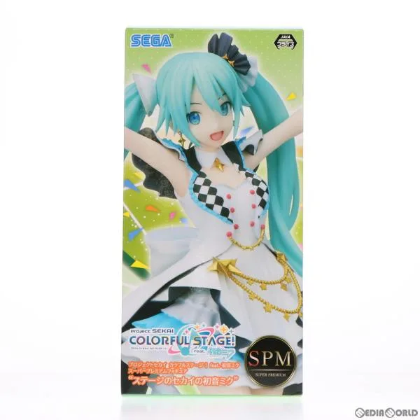 『中古即納』{FIG} ステージのセカイの初音ミク プロジェクトセカイ カラフルステージ! feat.初音ミク スーパープレミアムフィギュア プライズ セガ(20220120)