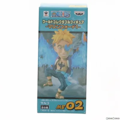 『中古即納』{FIG} マルコ ワンピース ワールドコレクタブルフィギュア〜マリンフォード1〜 ONE PIECE プライズ(36886) バンプレスト(20161115)