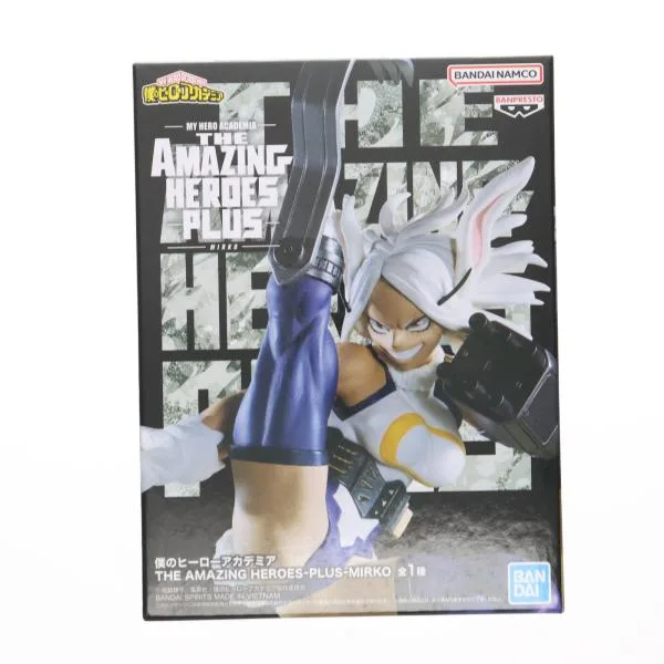 "Used Instant Delivery" {FIG} Mirko My Hero Academia THE AMAZING HEROES-PLUS-MIRKO Soft Vinyl Figure Prize (2750949) Banpresto (20250826)